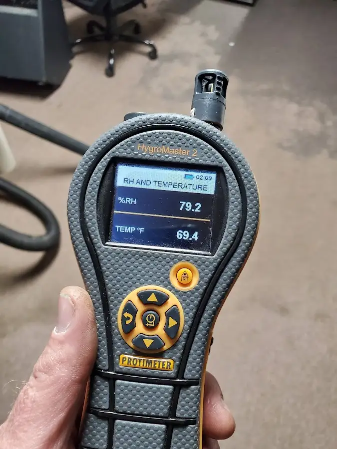 Moisture meter humidity assessment for Fire & Smoke Damage Restoration in Woodlake